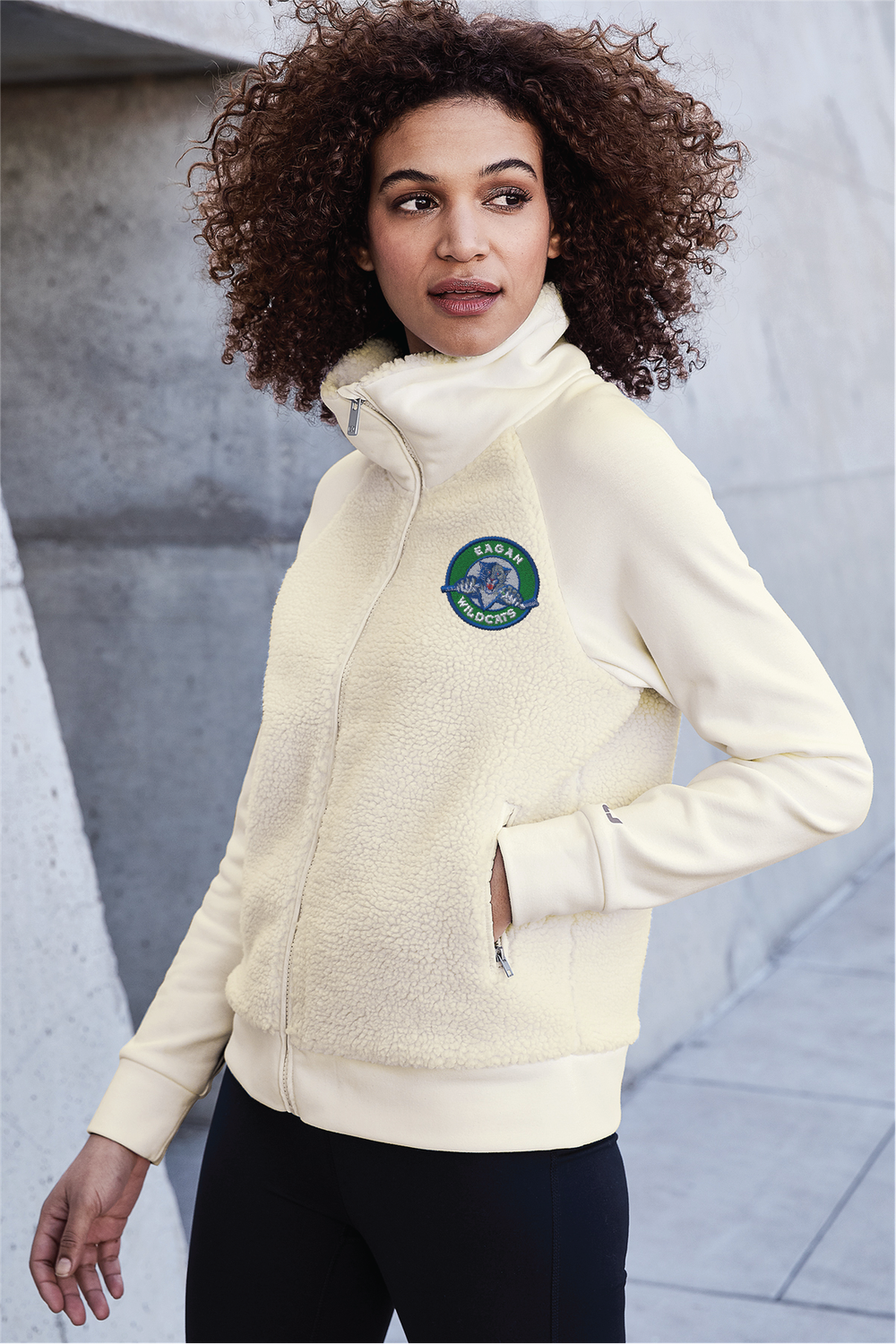 Eagan Hockey OGIO Ladies Luuma Sherpa Full-Zip