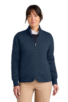 Brooks Brothers Women’s Diamond Quilt Full-Zip