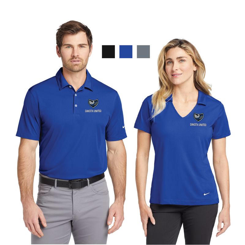 Dakota United Nike Dri-FIT Vertical Mesh Polo - Men&#39;s &amp; Ladies