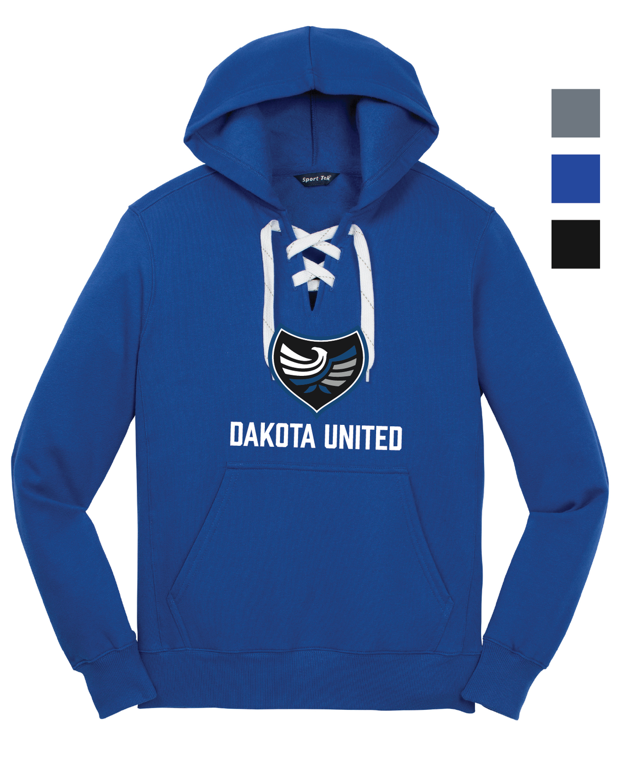 Dakota United Sport-Tek Lace Up Hoodie