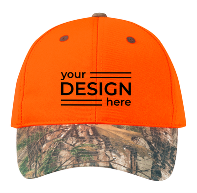 Port Authority Enhanced Visibility Cap with Camo Brim