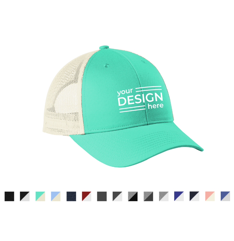 Port Authority Low-Profile Snapback Trucker Cap