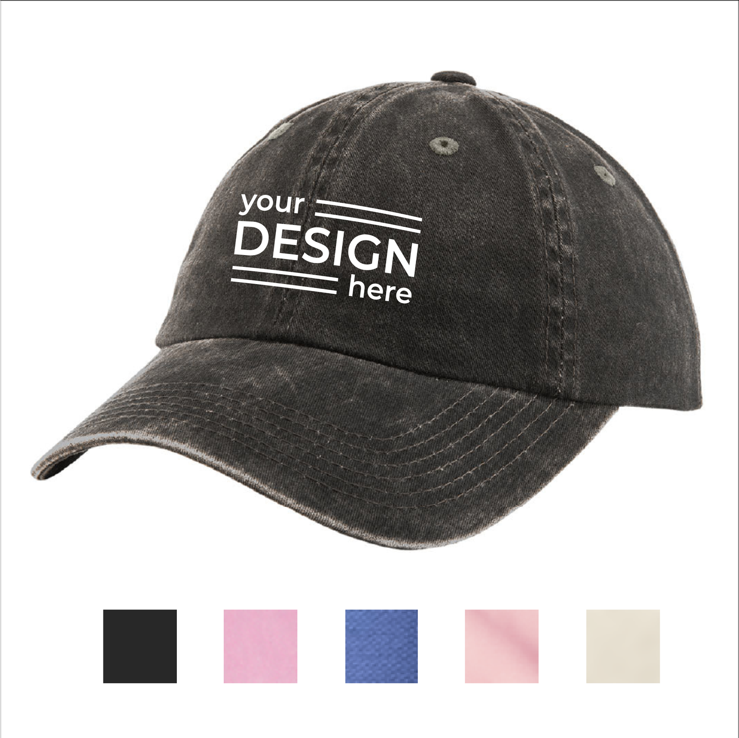 Port Authority Ladies Garment Washed Cap