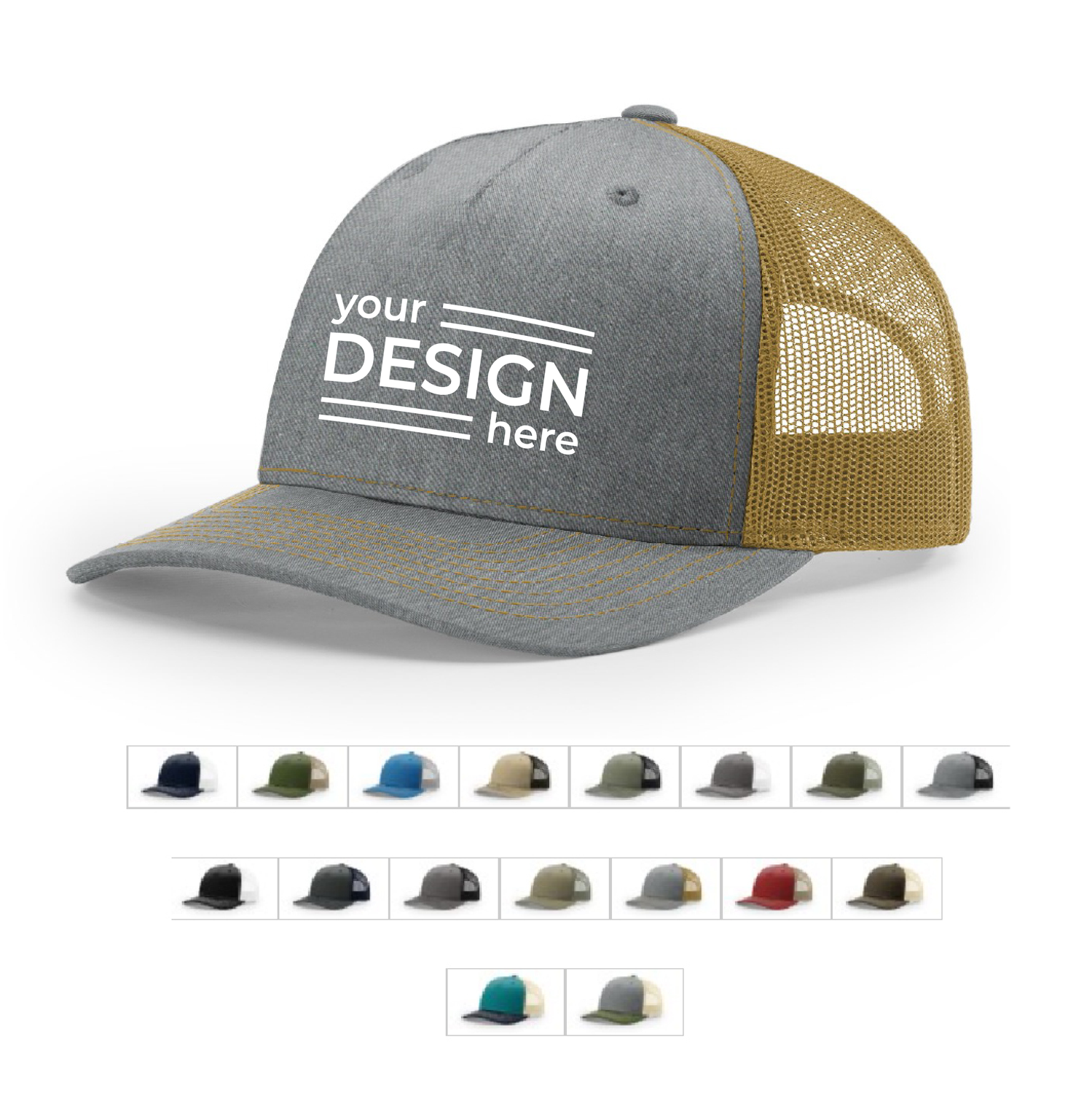 Richardson Five-Panel Trucker Cap