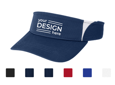 Sport-Tek Dry Zone Colorblock Visor