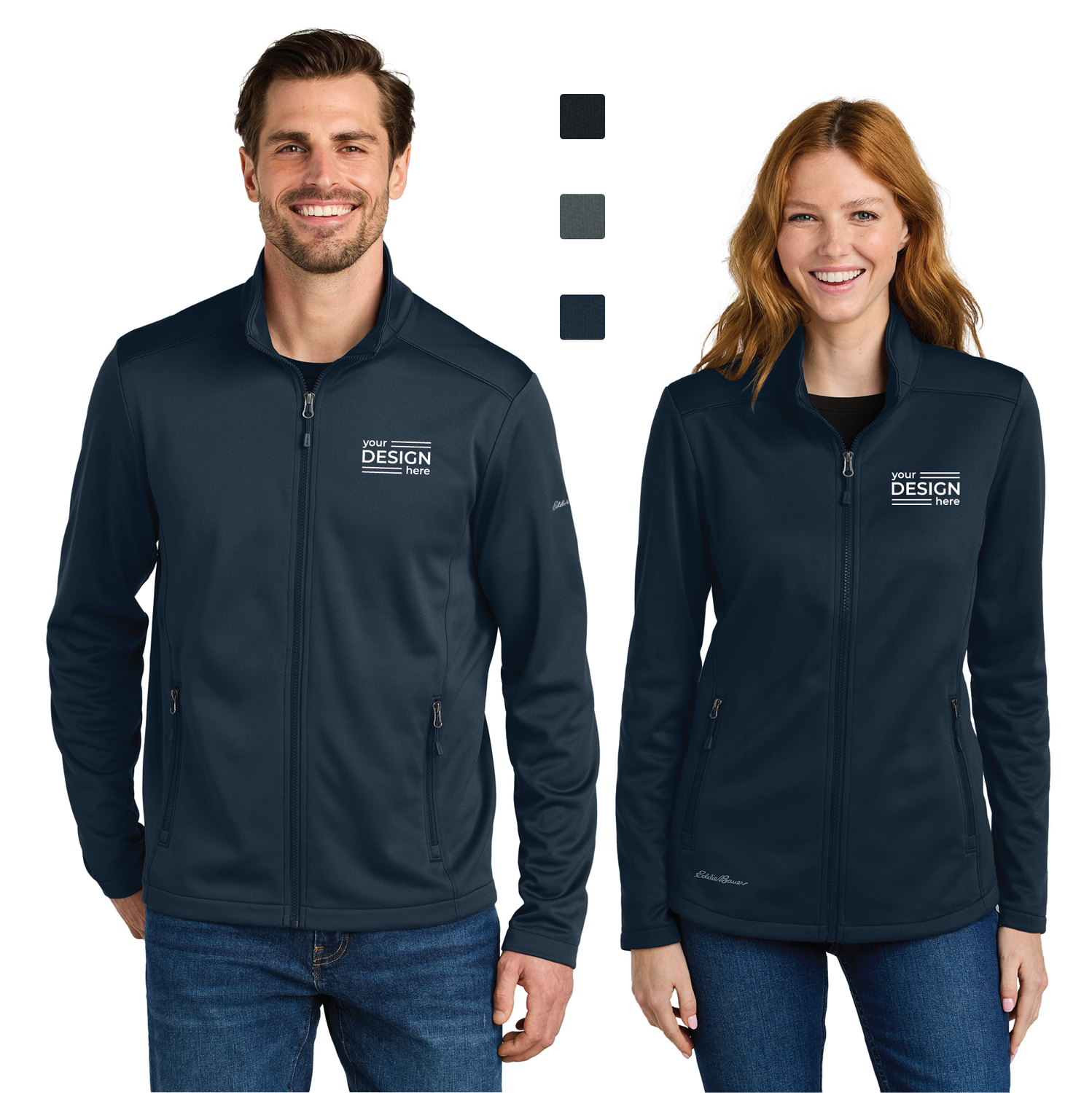 Eddie Bauer Smooth Mid Layer Fleece Full-Zip - Men's &amp; Ladies