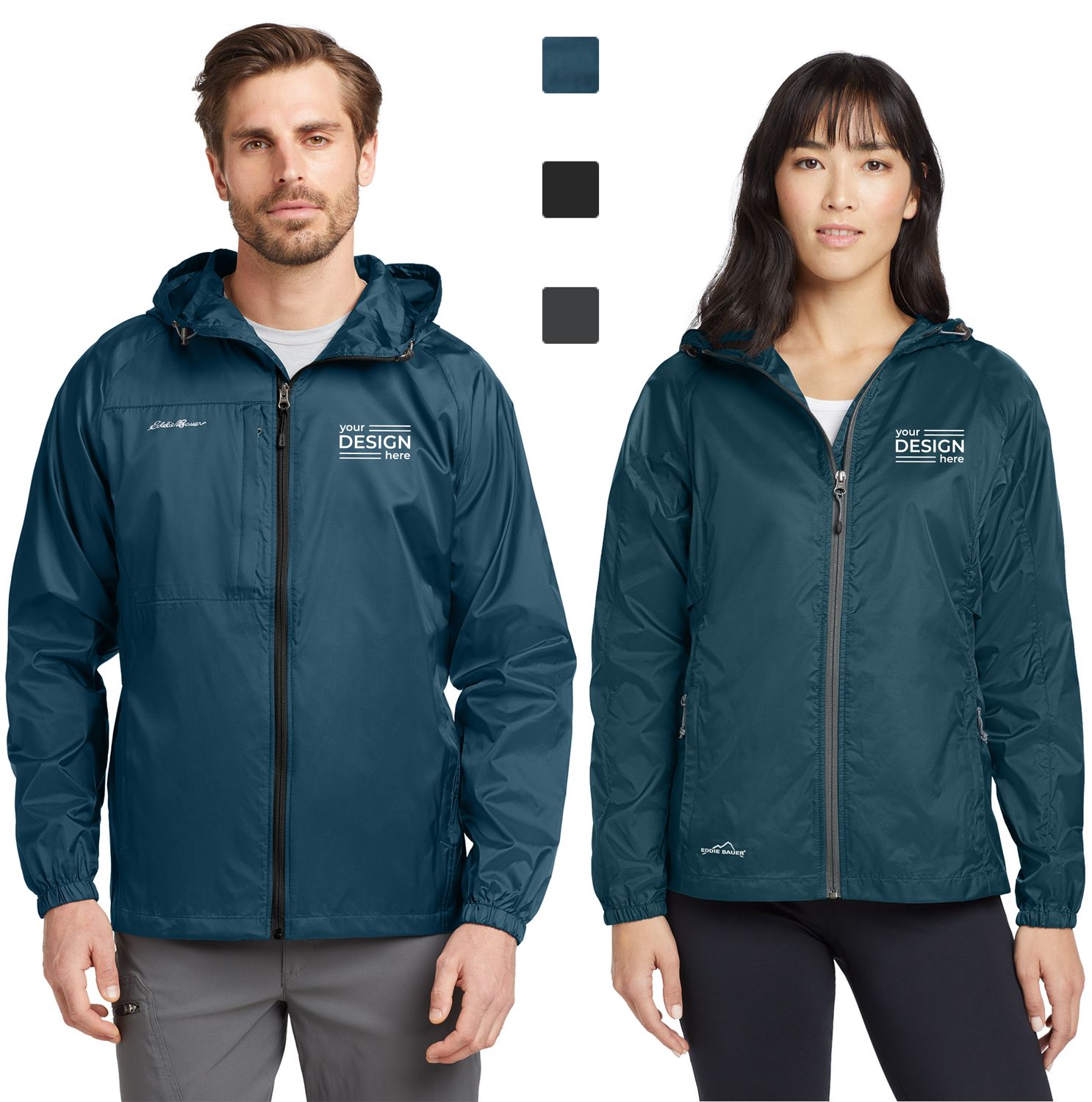 Eddie Bauer Packable Wind Jacket - Men's &amp; Ladies
