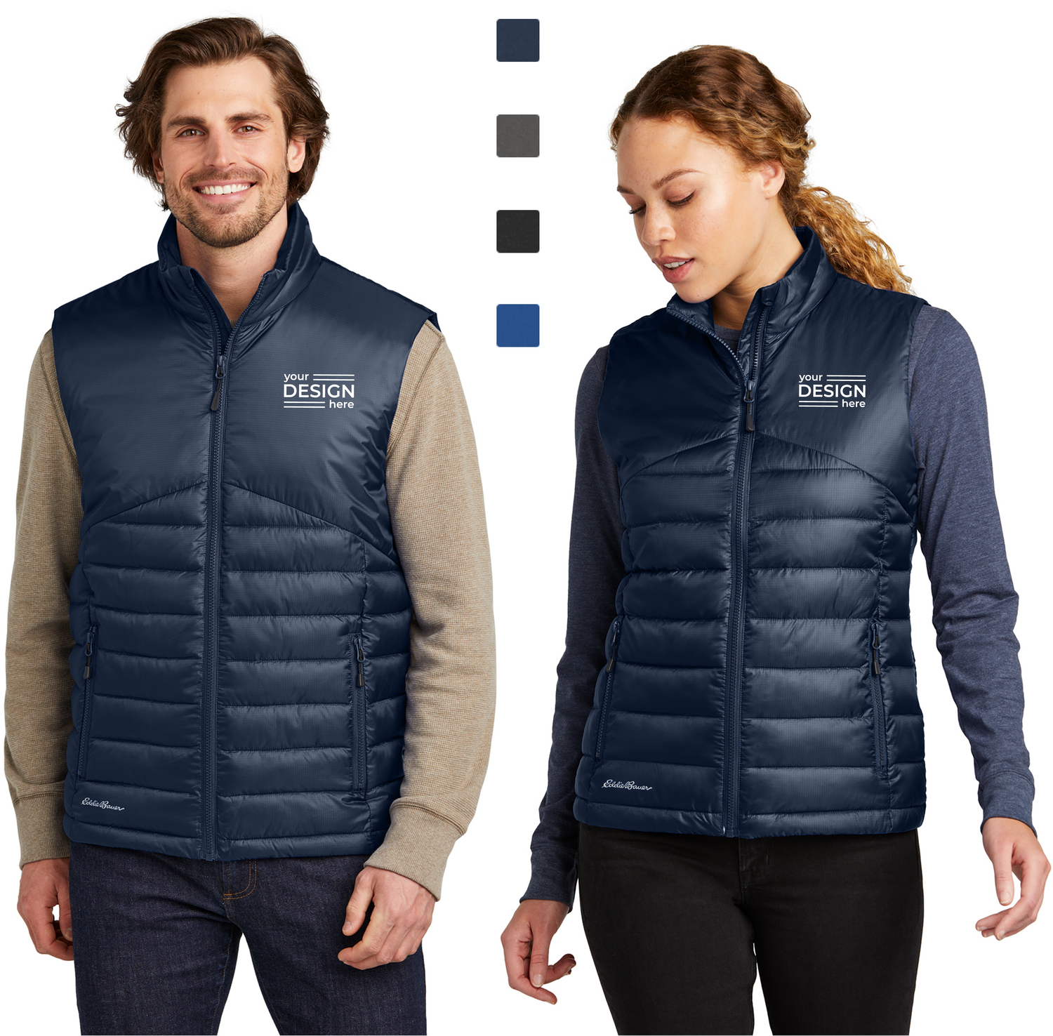 Eddie Bauer Quilted Vest - Men's &amp; Ladies