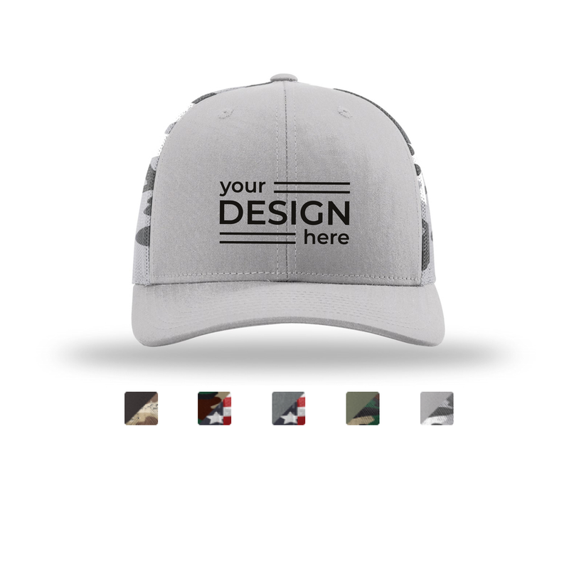 Richardson Printed Mesh Trucker