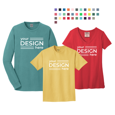 Port &amp; Company Beach Wash Garment-Dye Tee