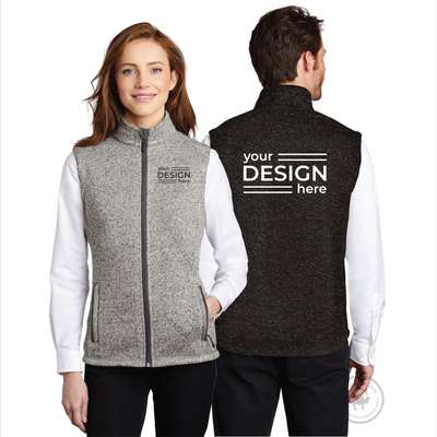 Port Authority Sweater Fleece Vest - Men's &amp; Ladies