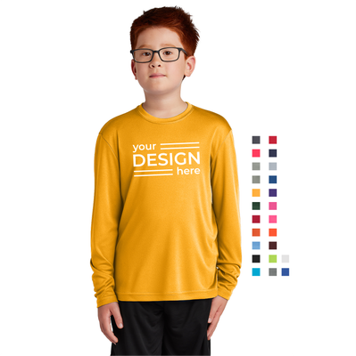 Sport-Tek Youth Long Sleeve PosiCharge Competitor Tee