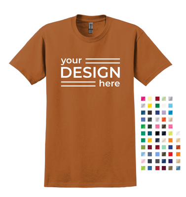 Gildan Ultra Cotton 100% Cotton Short Sleeve Unisex Adult T-Shirt