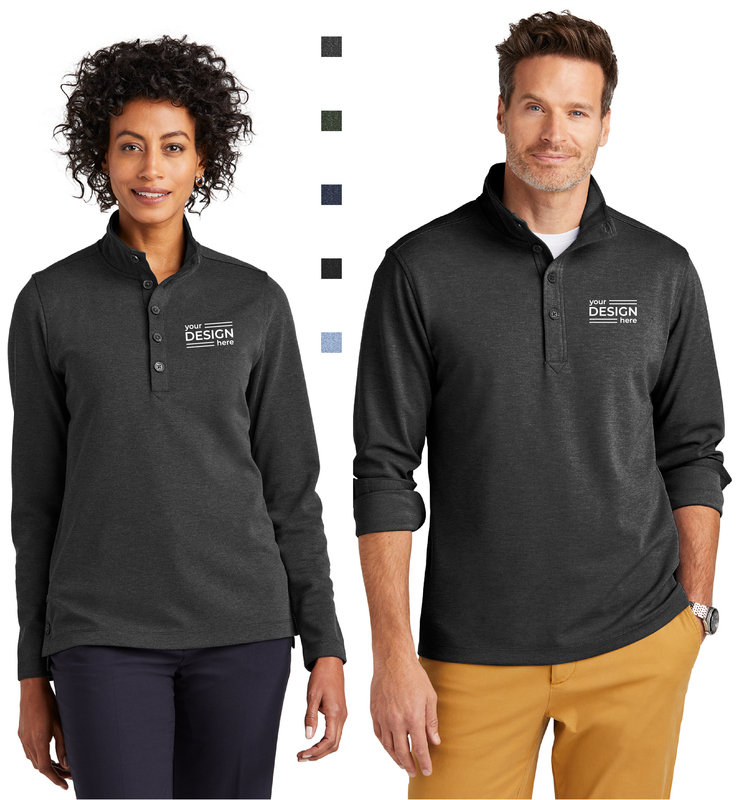 Brooks Brothers Mid-Layer Stretch 1/2-Button