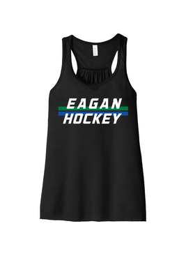 Eagan Hockey Bella &amp; Canvas Women’s Flowy Racerback Tank
