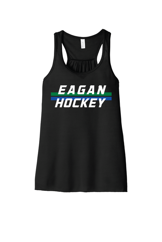 Eagan Hockey Bella &amp; Canvas Women’s Flowy Racerback Tank