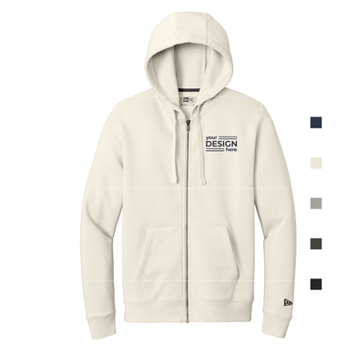 New Era Heritage Fleece Full-Zip Hoodie