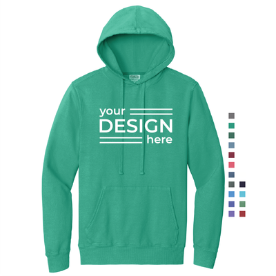 Port &amp; Company Beach Wash Garment-Dyed Pullover Hooded Sweatshirt