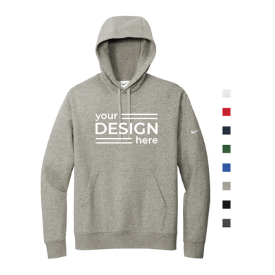 Nike Club Fleece Sleeve Swoosh Pullover Hoodie