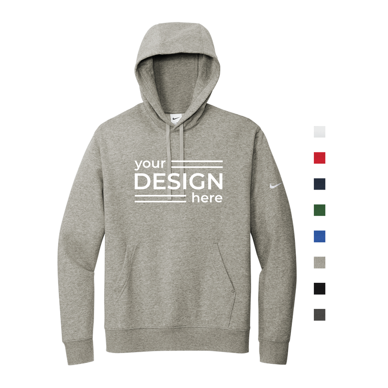 Nike Club Fleece Sleeve Swoosh Pullover Hoodie