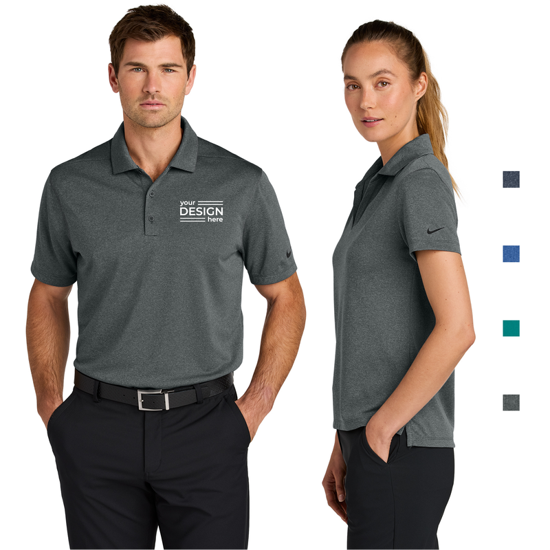 Nike Dri-FIT Smooth Heather Polo - Men's and Ladies
