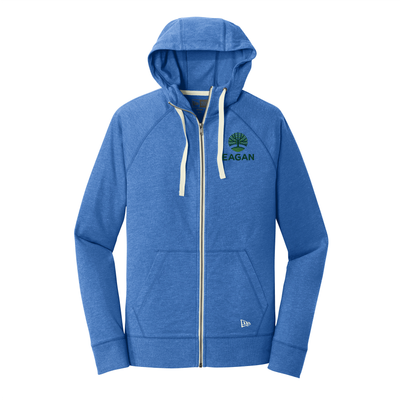 City of Eagan New Era Sueded Cotton Blend Full-Zip Hoodie