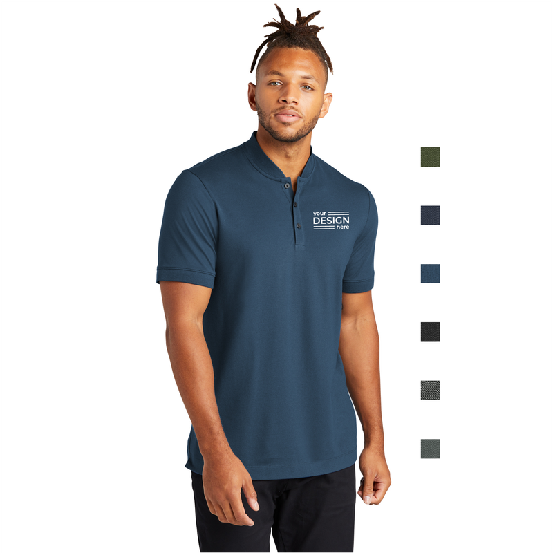 Mercer+Mettle Stretch Pique Henley