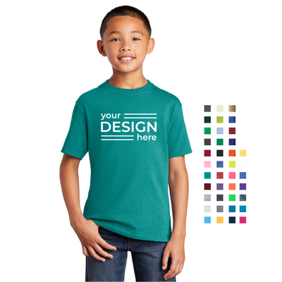 Port &amp; Company Youth Core Cotton Tee