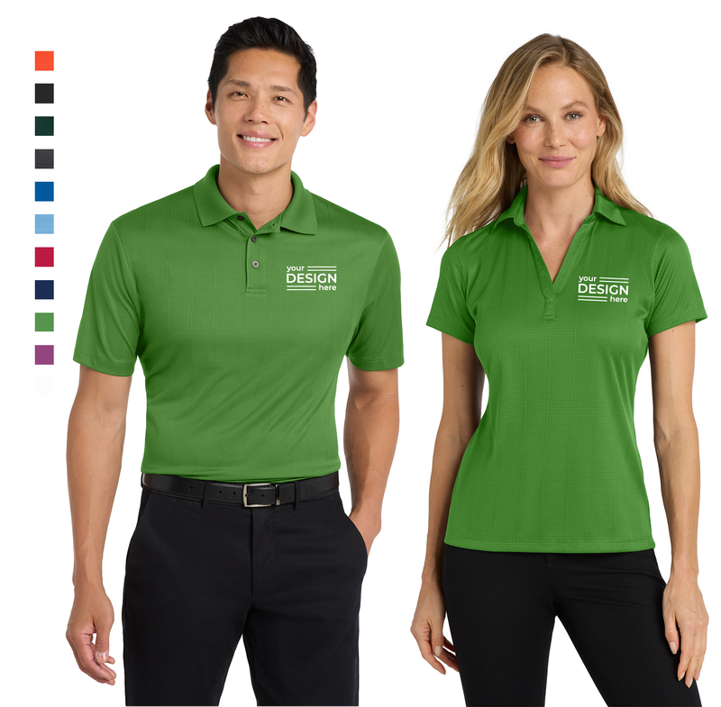 Port Authority Performance Fine Jacquard Polo