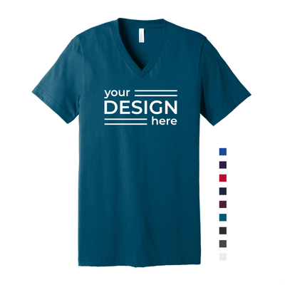 Bella Canvas Unisex Jersey Short Sleeve V-Neck Tee