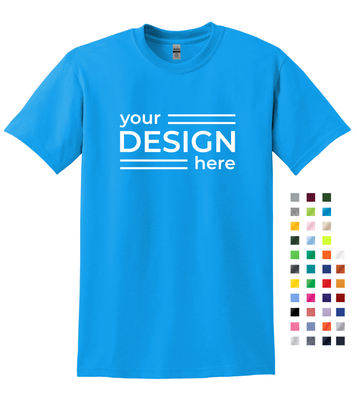 Gildan DryBlend 50 Cotton/50 Poly Short Sleeve Adult T-Shirt