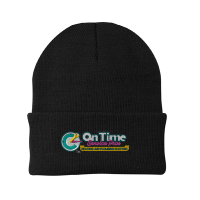 On Time Service Pros Port &amp; Company Knit Beanie