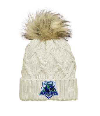 Eagan Matcats New Era Faux Fur Pom Beanie