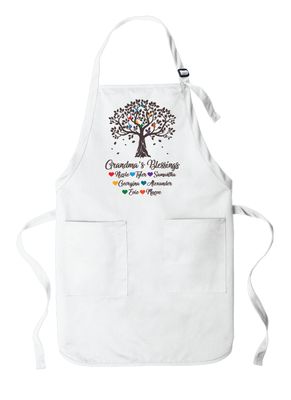 Grandma Tree Blessings Apron