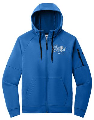 Eagan Ice Crystal Nike Therma-FIT Pocket Full-Zip Hoodie