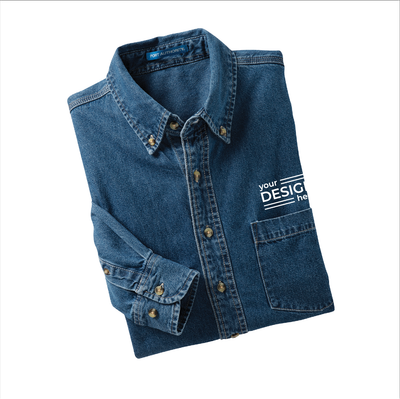 Port Authority Heavyweight Denim Shirt