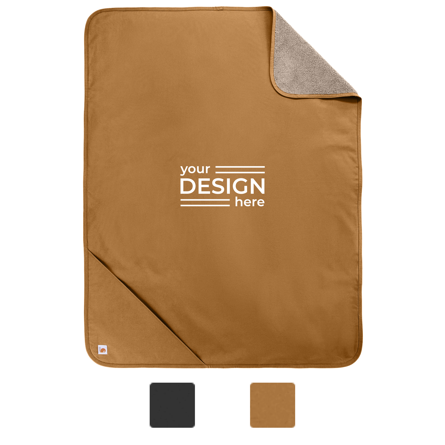 Carhartt Firm Duck Sherpa-Lined Blanket