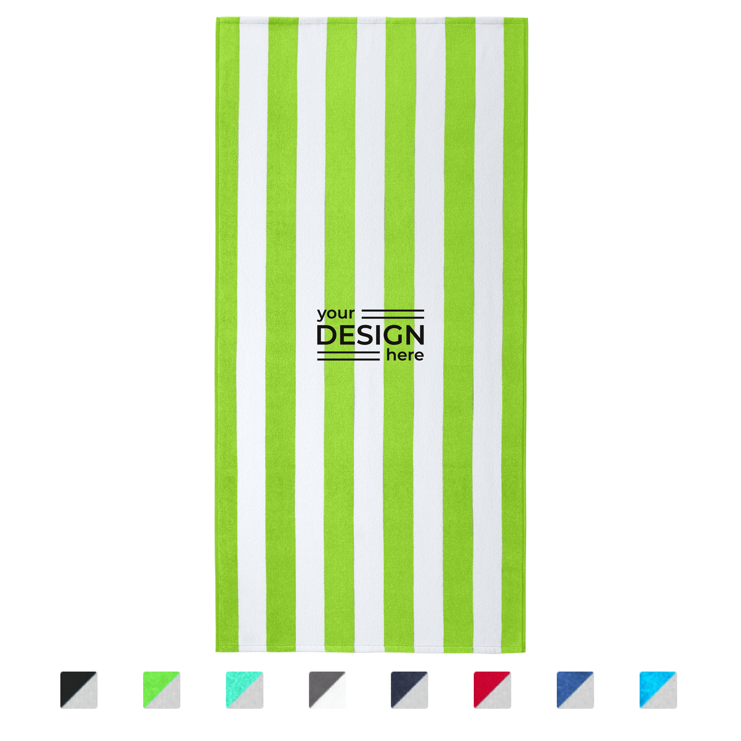 Port Authority Value Cabana Stripe Beach Towel