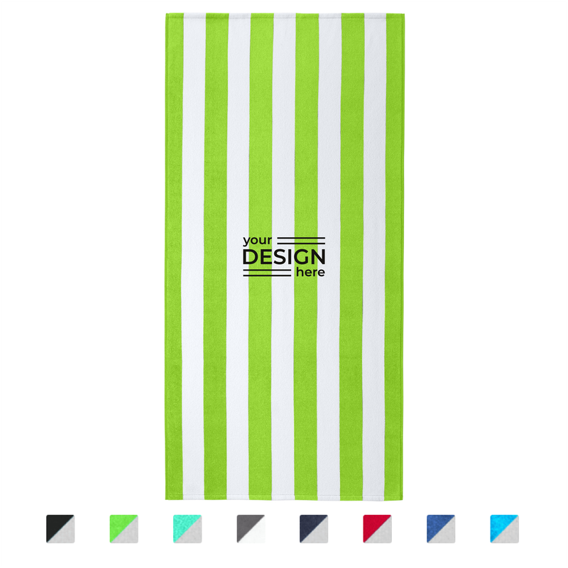 Port Authority Value Cabana Stripe Beach Towel