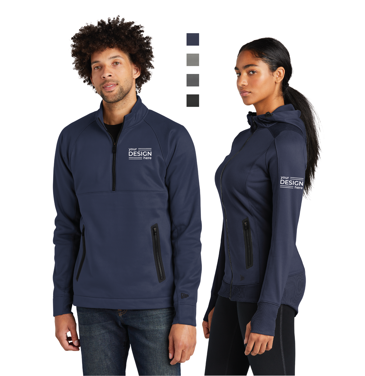 New Era Venue Fleece Sweatshirts - Men's &amp; Ladies