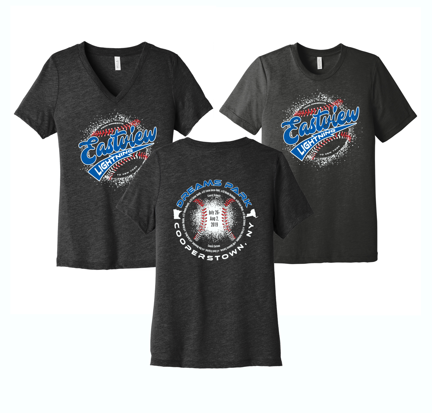 Cooperstown BELLA+CANVAS Triblend Shirts