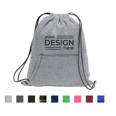 Port &amp; Company Core Fleece Sweatshirt Cinch Pack Bag