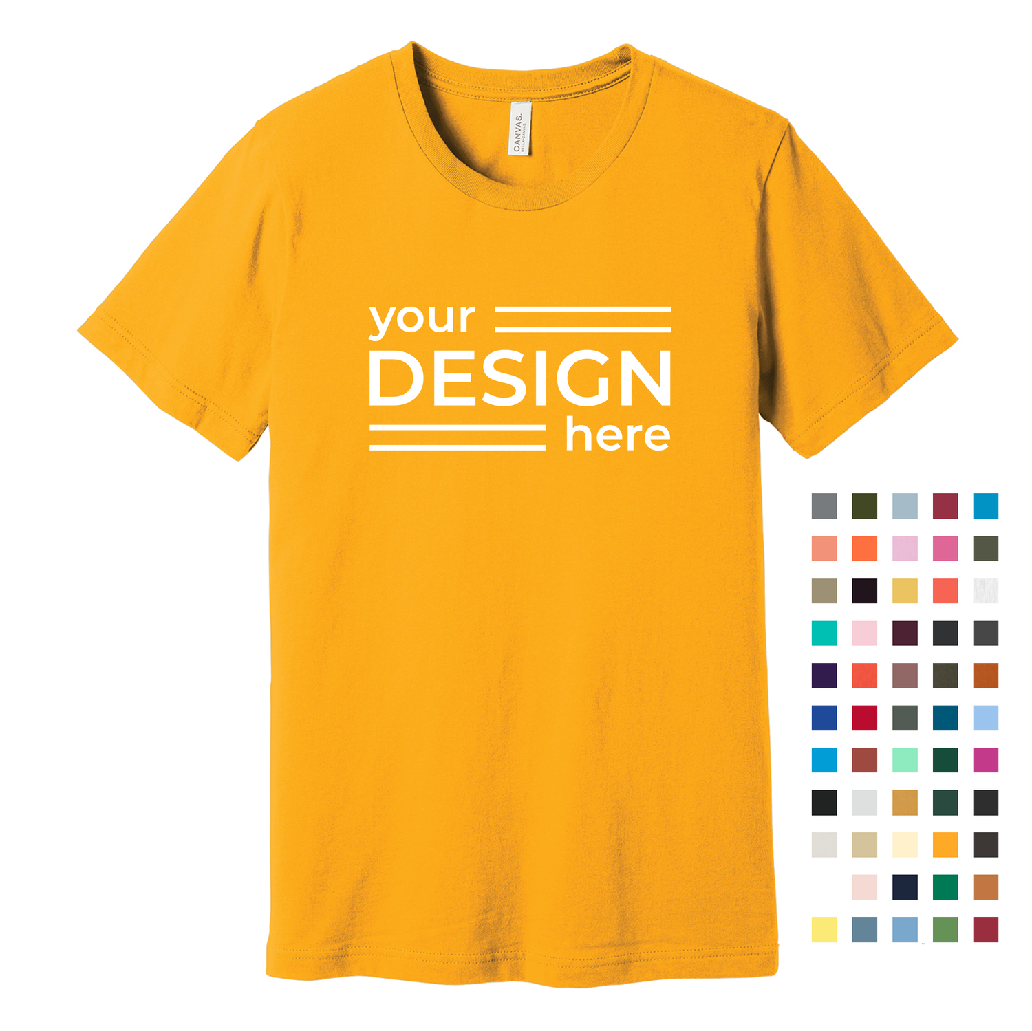 Bella Canvas Jersey Unisex Short Sleeve Shirt