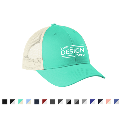 Port Authority Low-Profile Snapback Trucker Cap