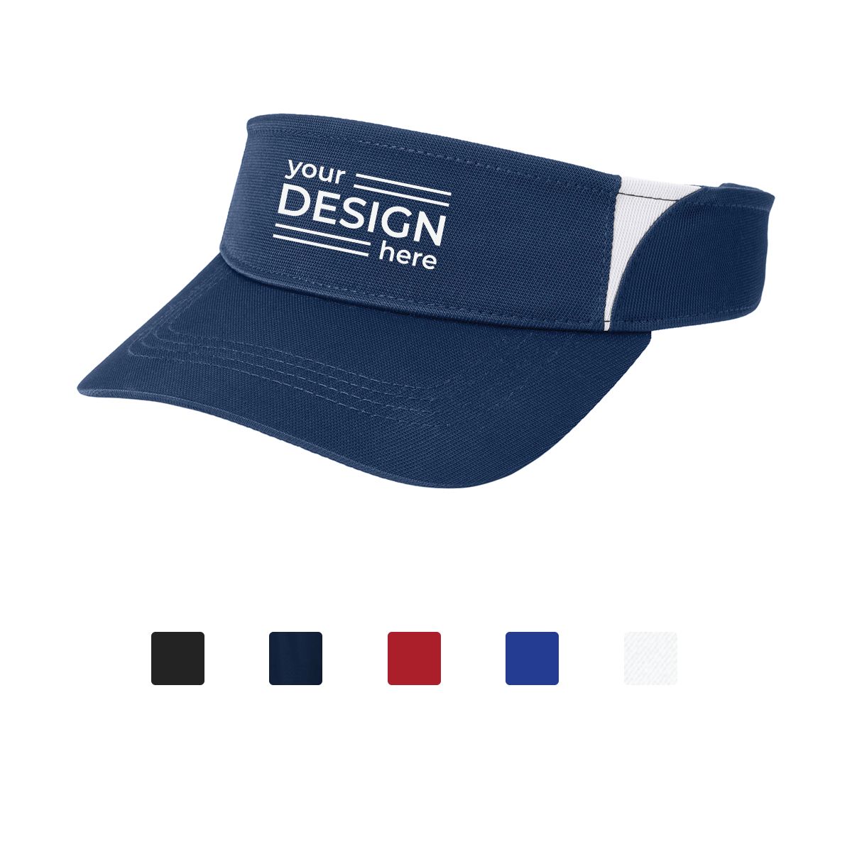 Sport-Tek Dry Zone Colorblock Visor