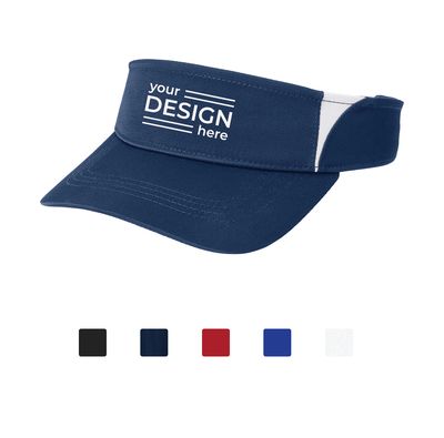 Sport-Tek Dry Zone Colorblock Visor
