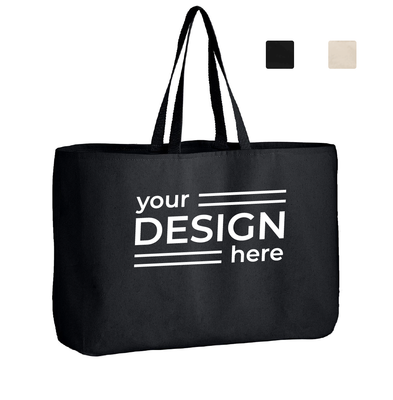 Port Authority Cotton Canvas Jumbo Tote