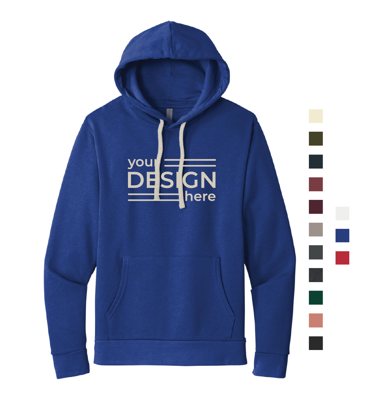 Next Level Unisex Beach Fleece Pullover