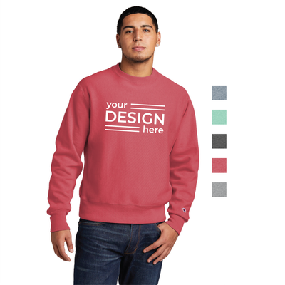 Champion Reverse Weave Garment-Dyed Crewneck Sweatshirt