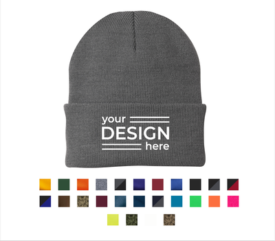 Port &amp; Company Knit Beanie Cap